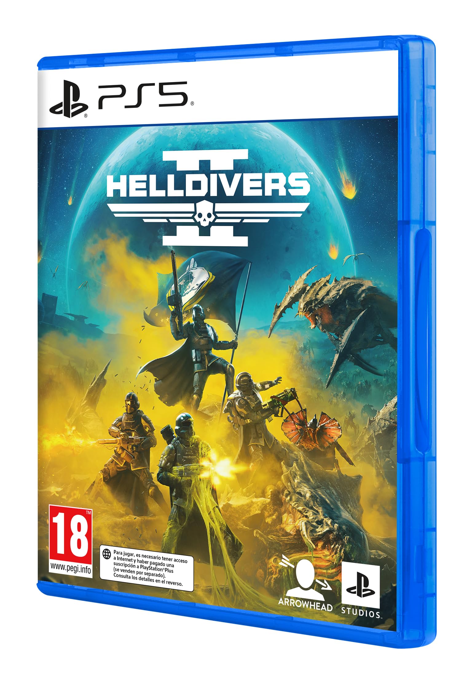 Playstation 5 - Helldivers II | Videojuego en Español e Inglés de Acción y Disparos | Únete a los Helldivers para Defender la Libertad en la Galaxia Playstation 5 - Helldivers II | Videojuego en Español e Inglés de Acción y Disparos | Únete a los Helldivers para Defender la Libertad en la Galaxia